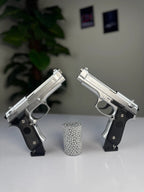M92 Beretta Airsoft Toy Gun – Realistic Metal Finish (Imported) with Box