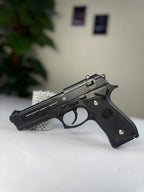 M92 Beretta Airsoft Toy Gun – Realistic Metal Finish (Imported) with Box