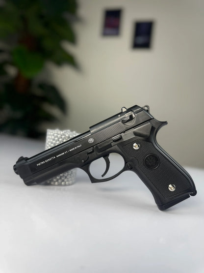 Beretta Airsoft Toy Gun – Realistic Metal Finish (Imported) with Box