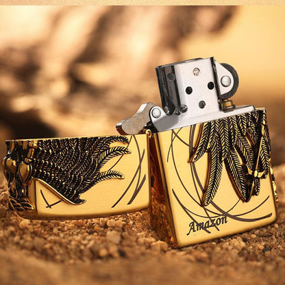 3D Engraved Zippo Lighter-Refillable