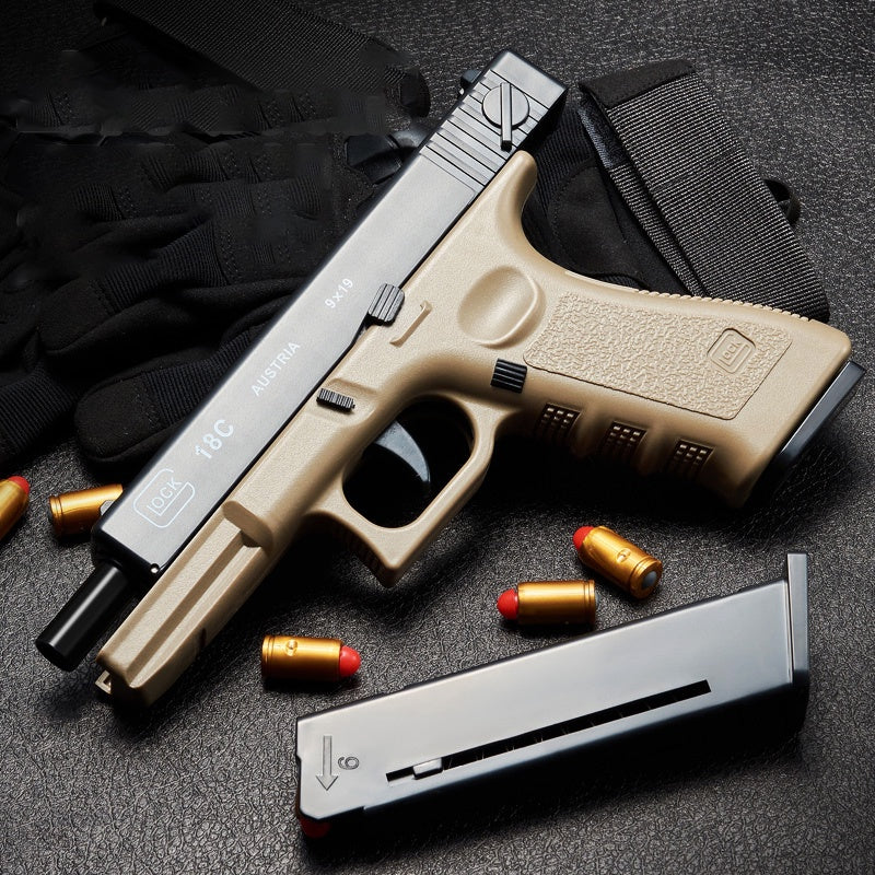 Soft Bullet Toy Gun Shell Ejection Foam Darts Blaster Manual Airsoft Gun