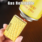 Golden Dunhill Lighter - Polished - Refillable