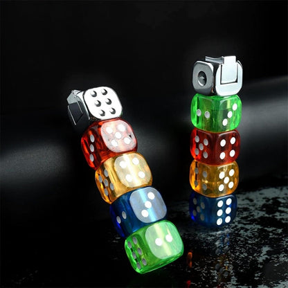 New Dice Shape Jet Flame Lighter-Refillable