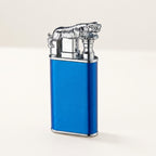 Tiger Dual Flame Lighter Butane Gas Cigarette Lighter
