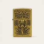 3D Weed logo zippo lighter