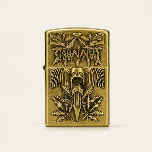 3D Weed logo zippo lighter