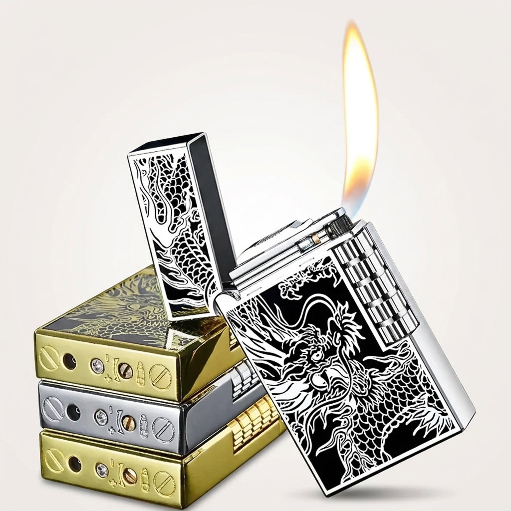New Metal ST DUPONT Lighter-Refillable