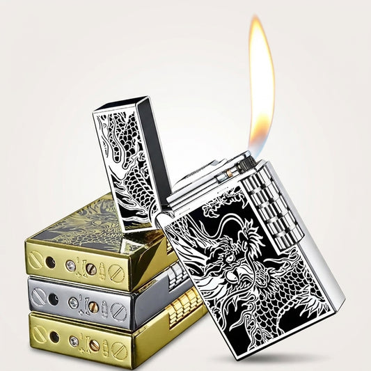 New Metal ST DUPONT Lighter-Refillable