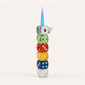 New Dice Shape Jet Flame Lighter-Refillable