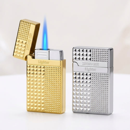 Modern Metal Jet Flame Lighter-Refillable