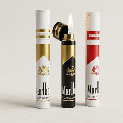 Marlboro Cigarette Shape LIghter- Refillable