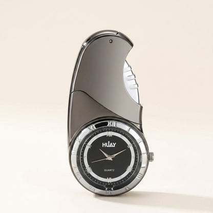 Creative Multifunctional Clock  Watch Lighter Windproof