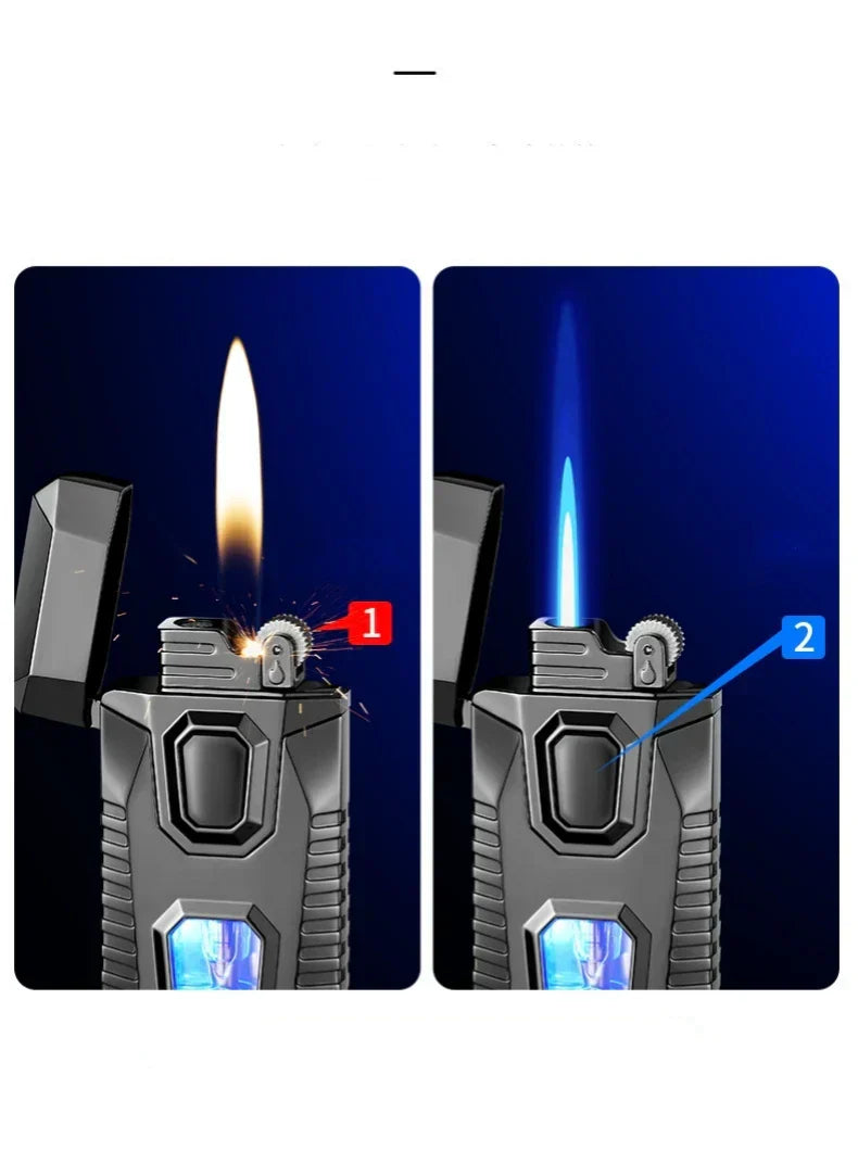 Creative Dual Flame Torch Jet Lighter