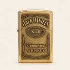 Golden Jack Daniel's Zippo Lighter-Refillable