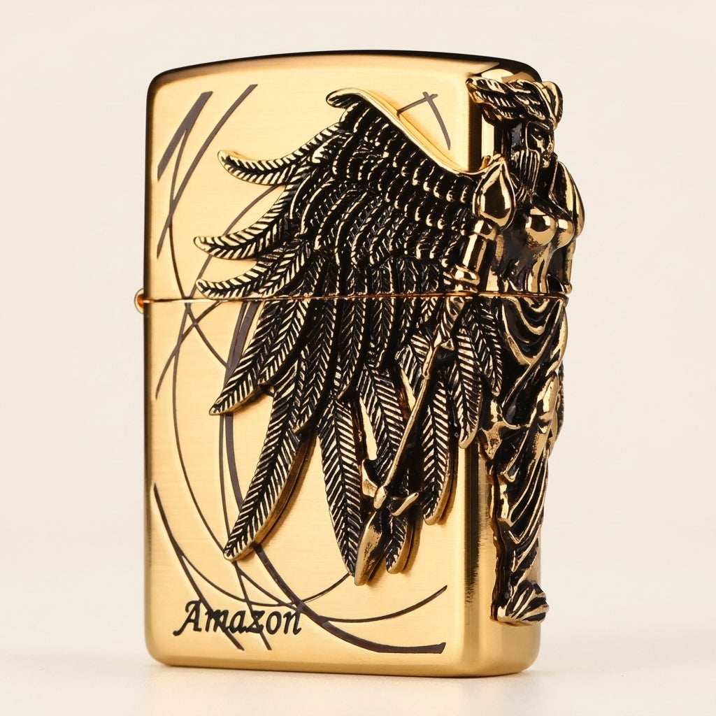 3D Engraved Zippo Lighter-Refillable
