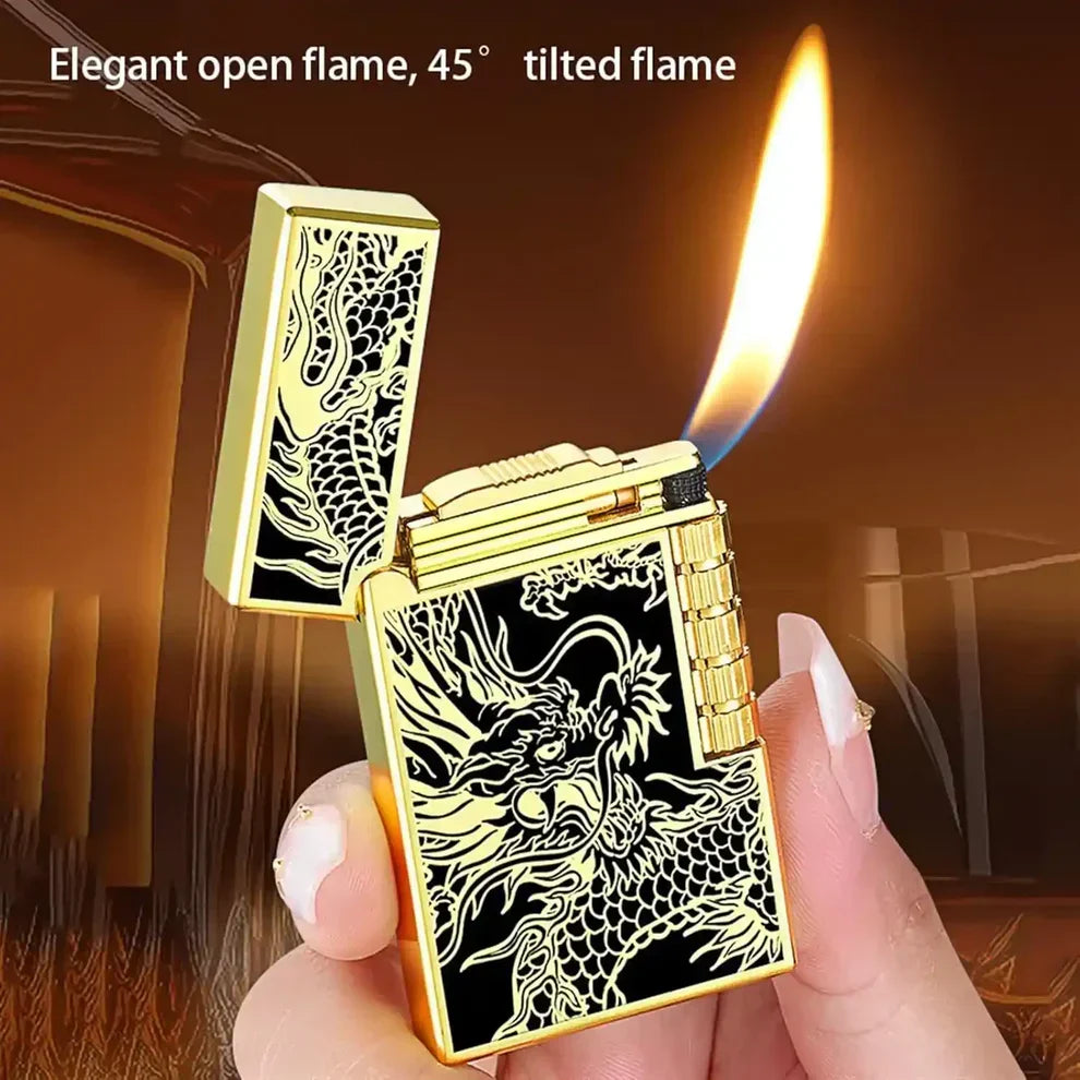 New Metal ST DUPONT Lighter-Refillable
