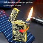 New Metal ST DUPONT Lighter-Refillable