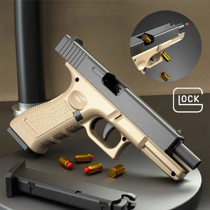 Soft Bullet Toy Gun Shell Ejection Foam Darts Blaster Manual Airsoft Gun