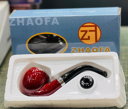 New Tobacco Smoking Pipe-Durable Classical Cigar Pipe With Rubber Ring