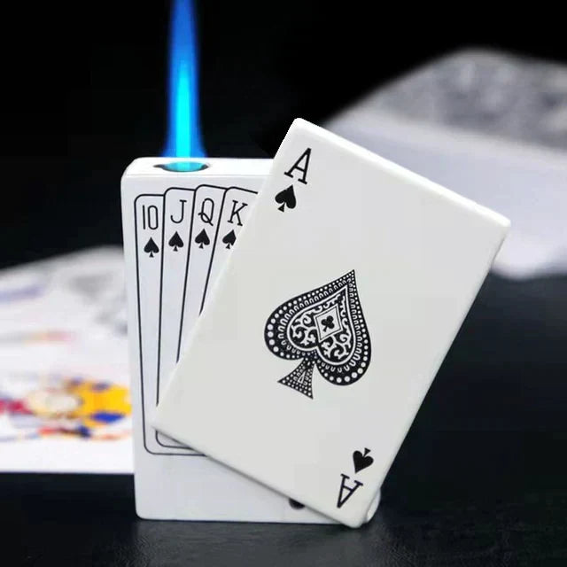 White Ace Card Lighter