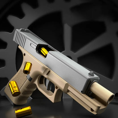 Soft Bullet Toy Gun Shell Ejection Foam Darts Blaster Manual Airsoft Gun