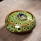 Ceramic Cigarette Tray with Lid