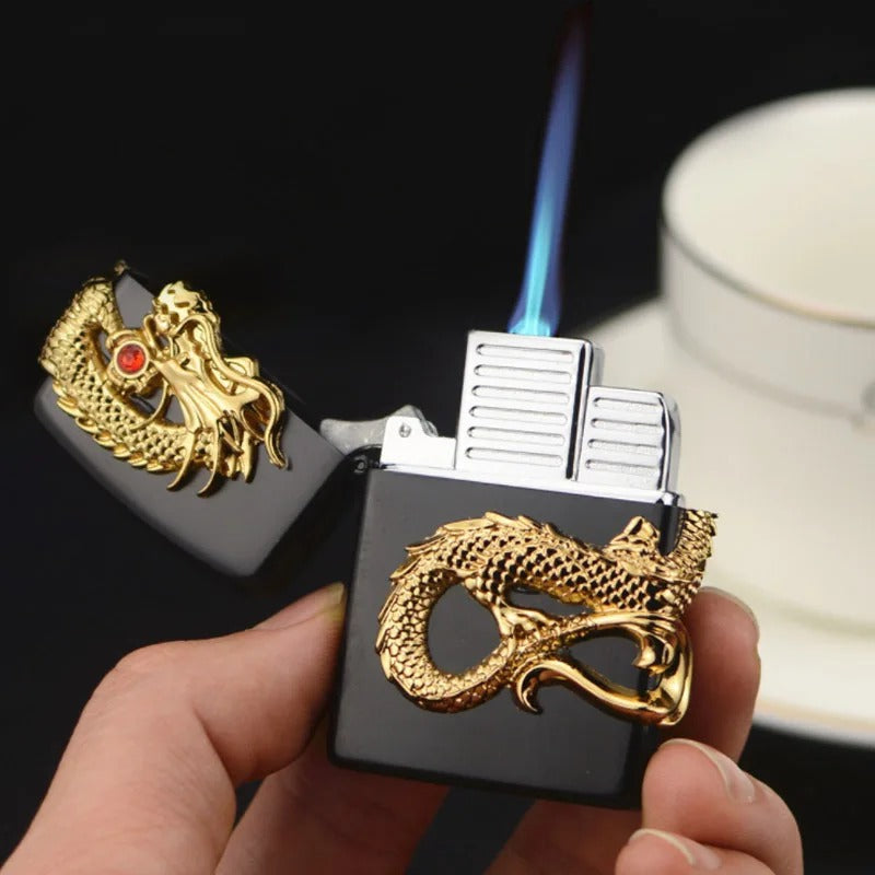 3D Dragon Zippo lighter