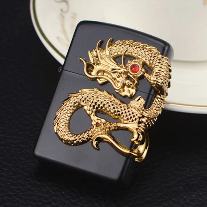 3D Dragon Zippo lighter
