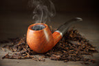 New Tobacco Smoking Pipe-Durable Classical Cigar Pipe With Rubber Ring