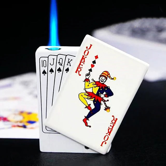 White Ace Card Lighter